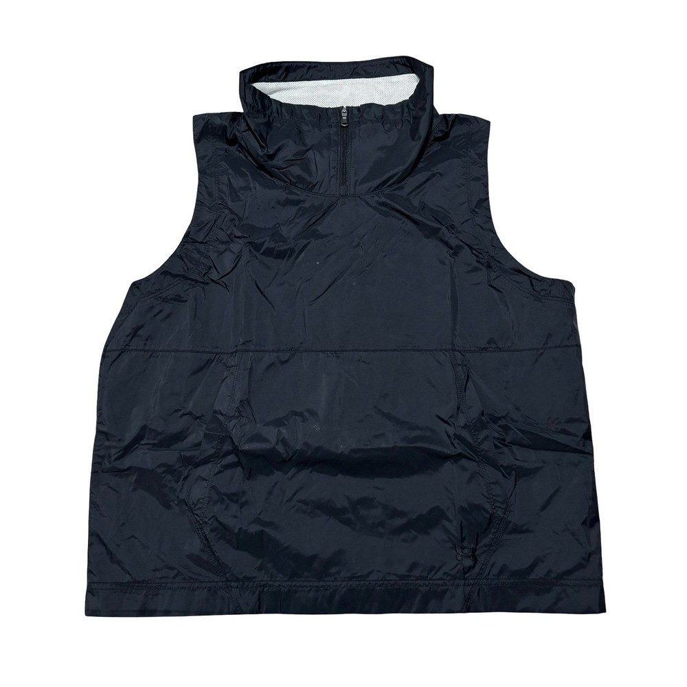 Under Armour 1/4 Zip Sleeveless Windbreaker Pullover Size Medium 21 x 23